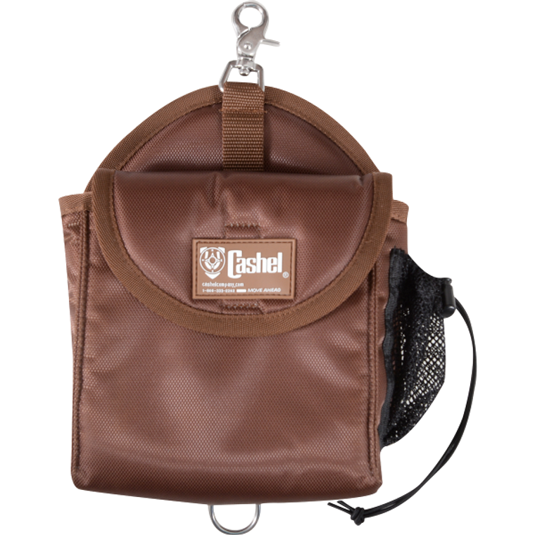 Cashel Brown Snap-On Lunch Saddle Bag