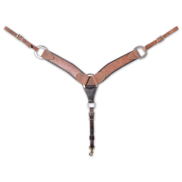 Martin Saddlery 2.75" Chocolate Harness Latigo Breastcollar