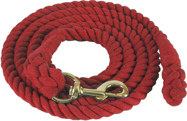 Red Cotton Lead Rope