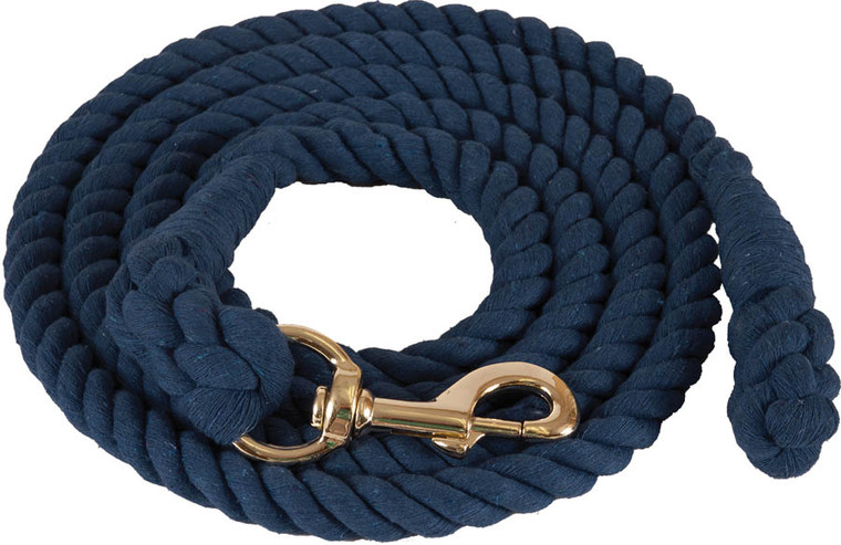 Navy Cotton Lead Rope