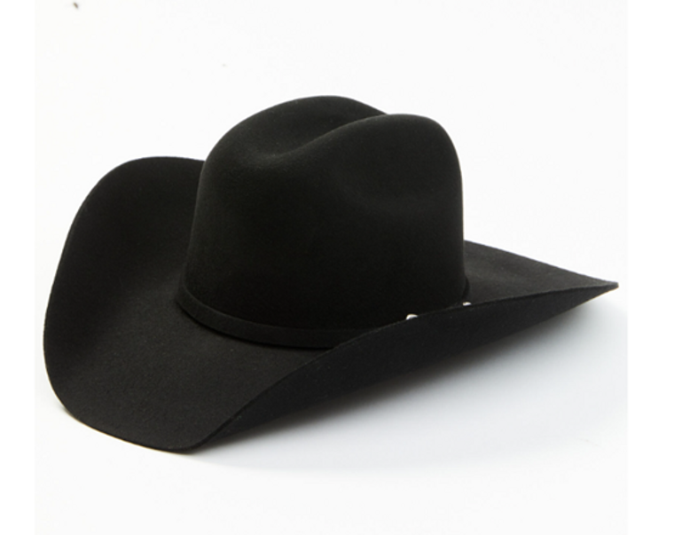 Seratelli 5X Remington Black Felt Hat