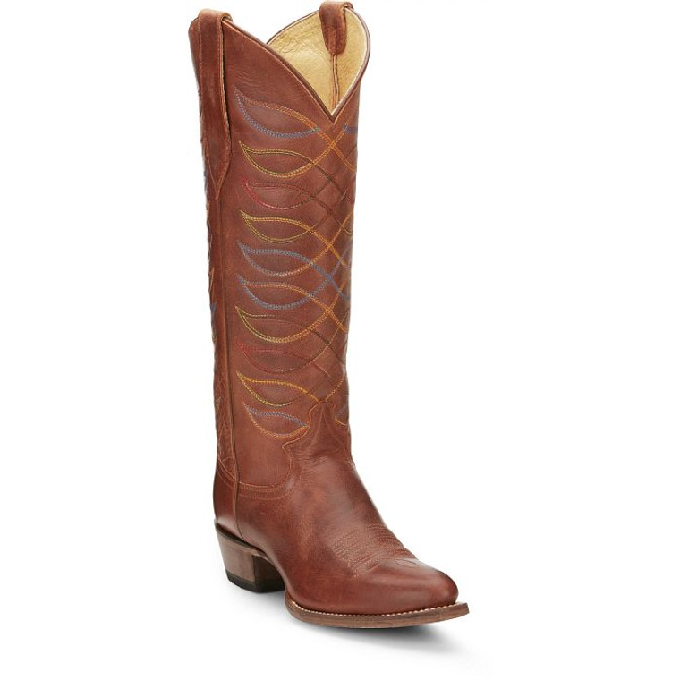 Justin Women's Rustic Amber 15" Whitley Western Boot