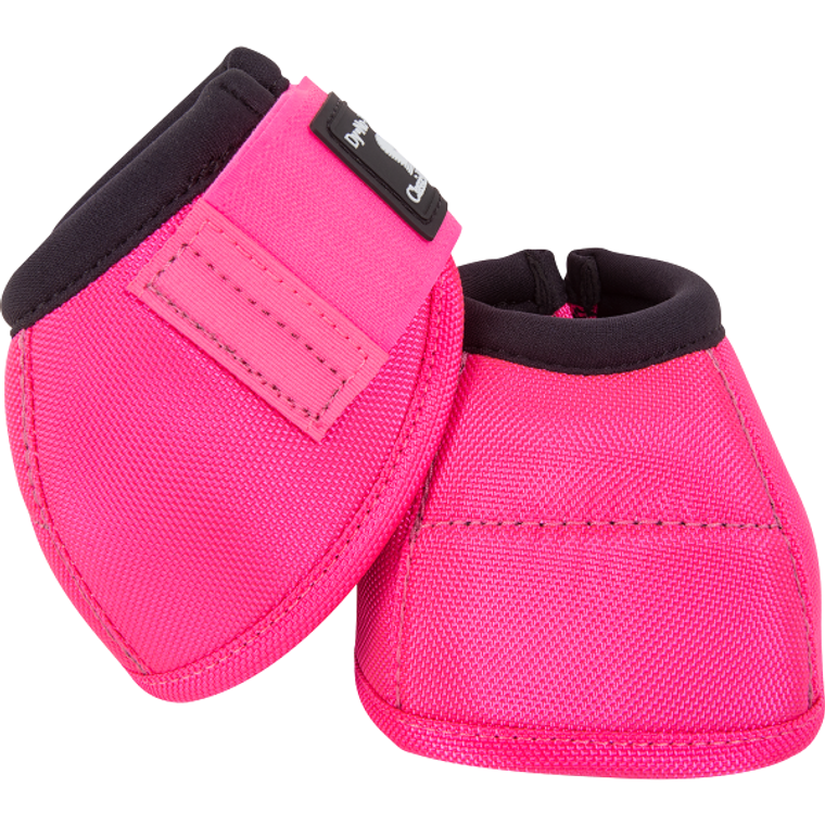 Classic Equine Dy-No Turn DL Hot Pink Bell Boots