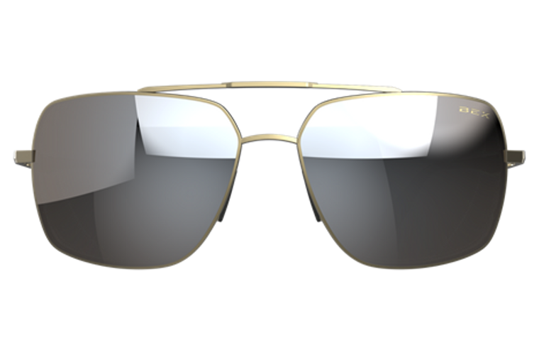 BEX Wing Matte Gold/Brown Sunglasses