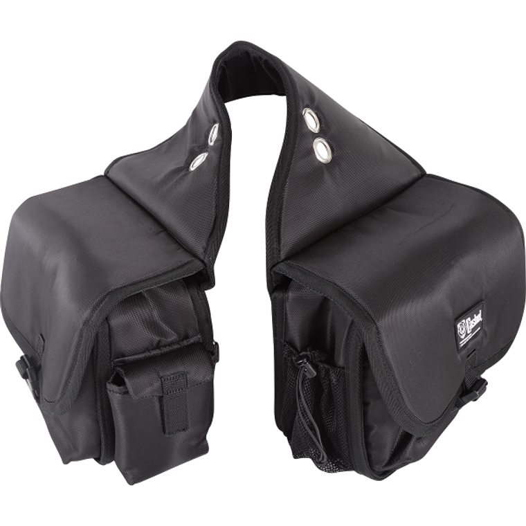 Cashel Black Rear Deluxe Saddle Bag