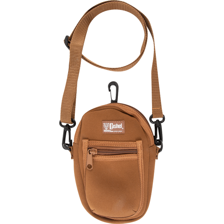 Cashel Brown Snap-On Phone Saddle Bag