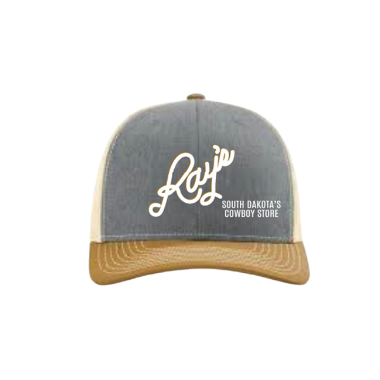 Ray's Heather Grey Birch Snapback Trucker Cap