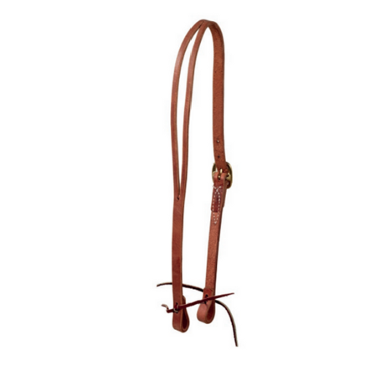 Ray's Oiled 3/4" Split Ear Headstall