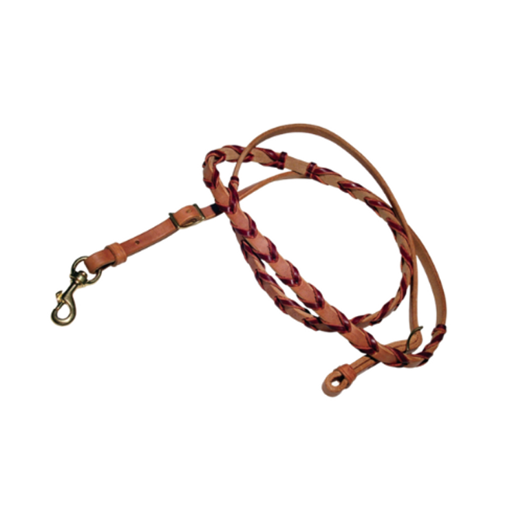Ray's 5/8" Harness Leather Laced Barrel Rein