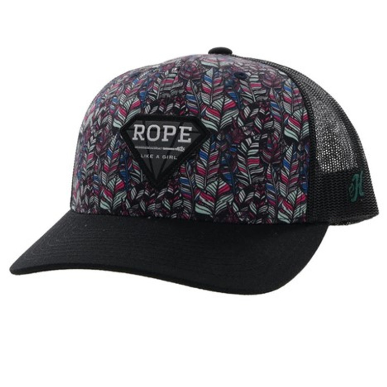 Rope Like A Girl Feather Cap
