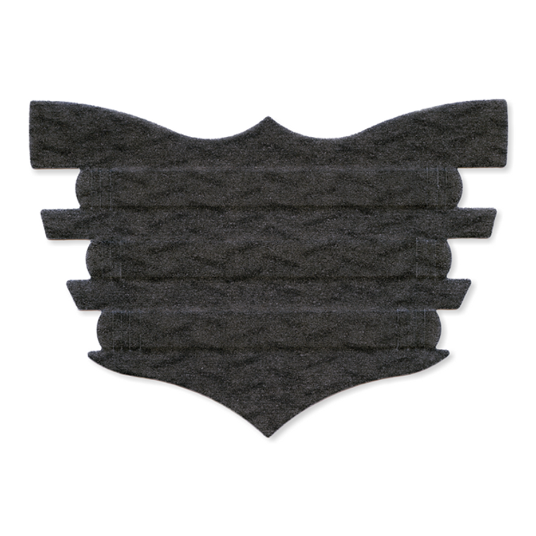 6-Pack Black Flair® Equine Nasal Strips