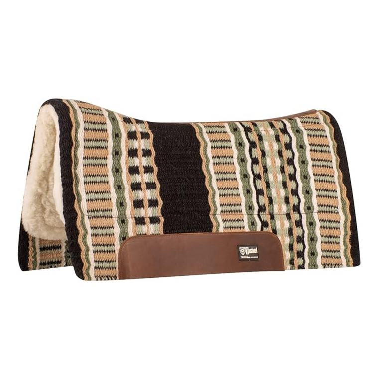 Cashel Black/Sage Blanket Top Performance Pad