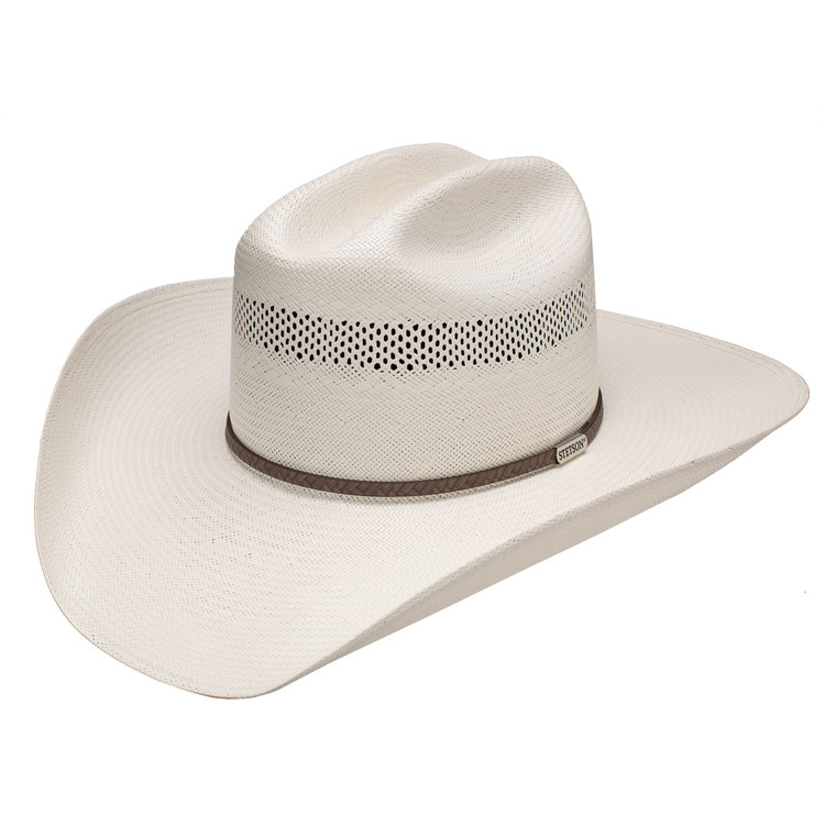 Stetson 10X Plait Natural Straw Hat