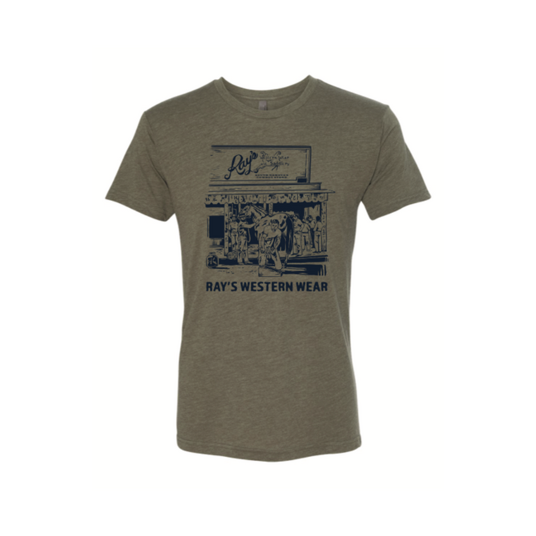 Ray's Farrier Military Green Tee