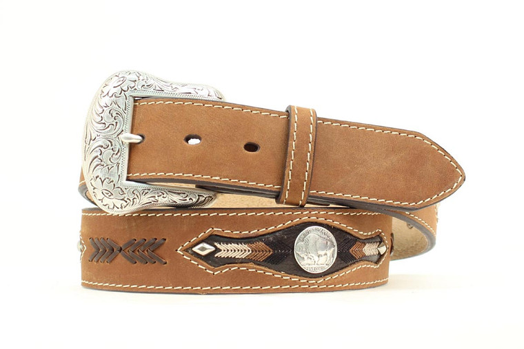 Men's Nocona Buffalo Nickel Belt