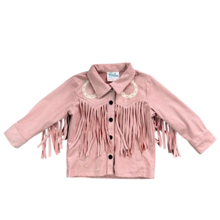 Literally Just A Cowgirl Pink Jacket