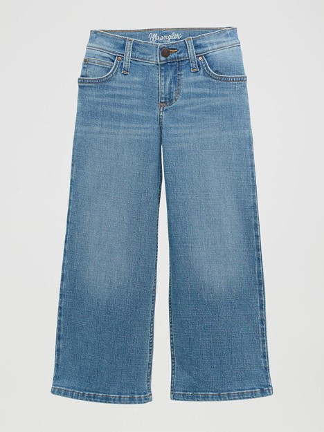 Wrangler® Girl's Carla Wide Leg Jean