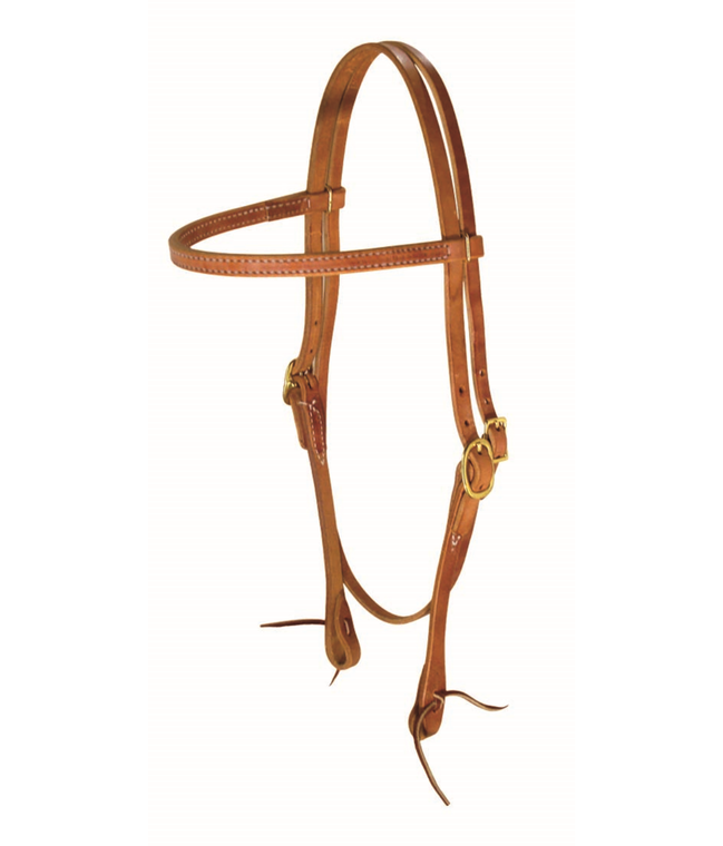 Harness Leather Mule Browband Headstall