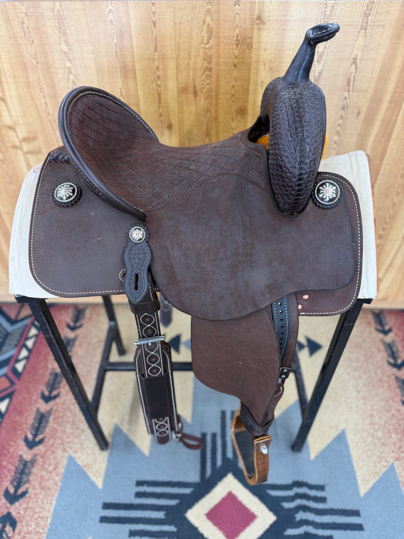 13.5" Martin BTR Barrel Racing Saddle
