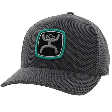Hooey Men's Zenith Grey Logo Patch Cap