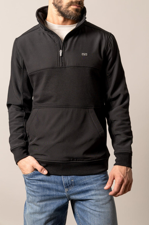 Kimes Ranch Men's Black La Rue Pullover