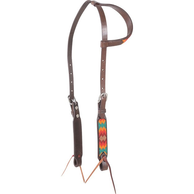 Cashel Santa Fe Beaded Stack Slip Ear Headstall