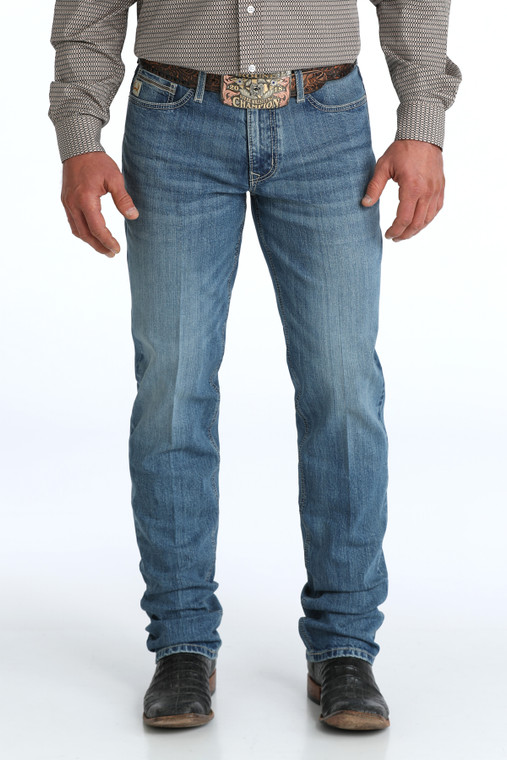 Cinch Men's Jesse Mid Rise Slim Straight Leg Jean