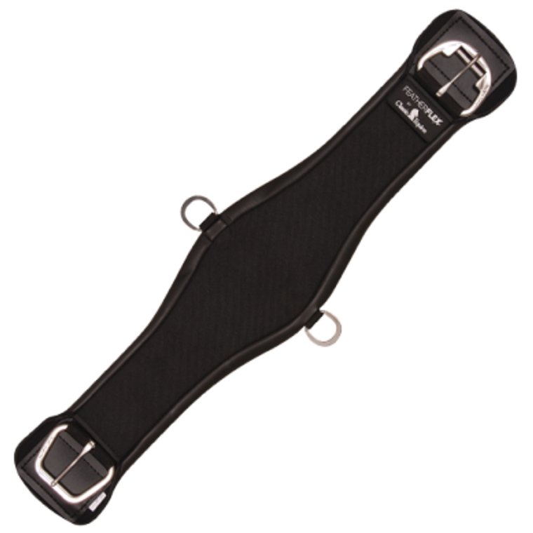 Classic Equine Black Featherflex Roper Cinch