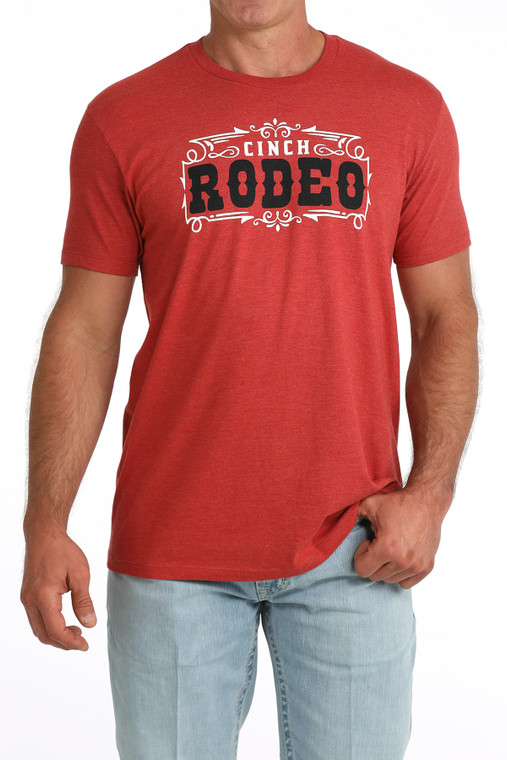 Cinch Men's Red Rodeo T-Shirt