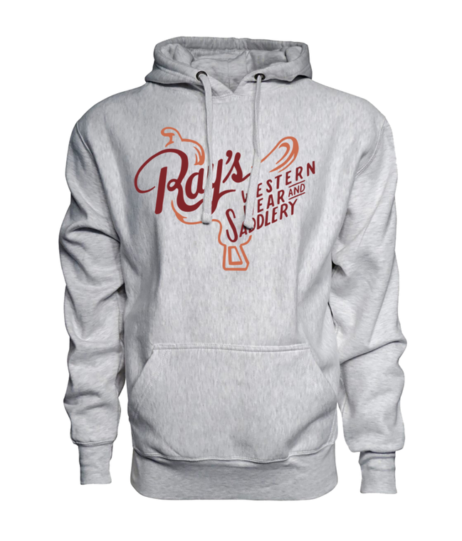 Ray's Original Saddle Print Ash Hoodie