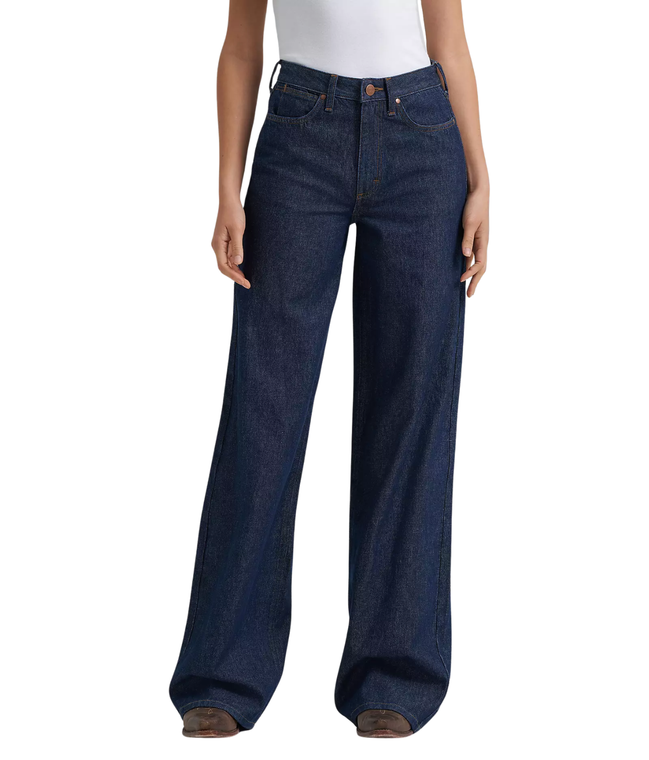 Wrangler Women's Retro® Bailey High Rise Remy Wide Leg Jean