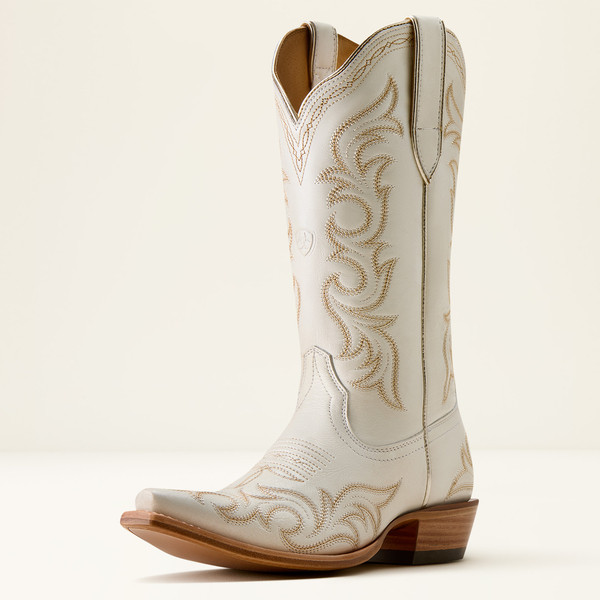 Ariat Women's Ivory Pearl Hazen X Toe Boots