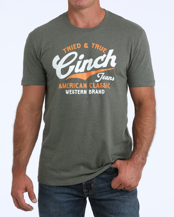 Cinch Men's Olive American Classic T-Shirt