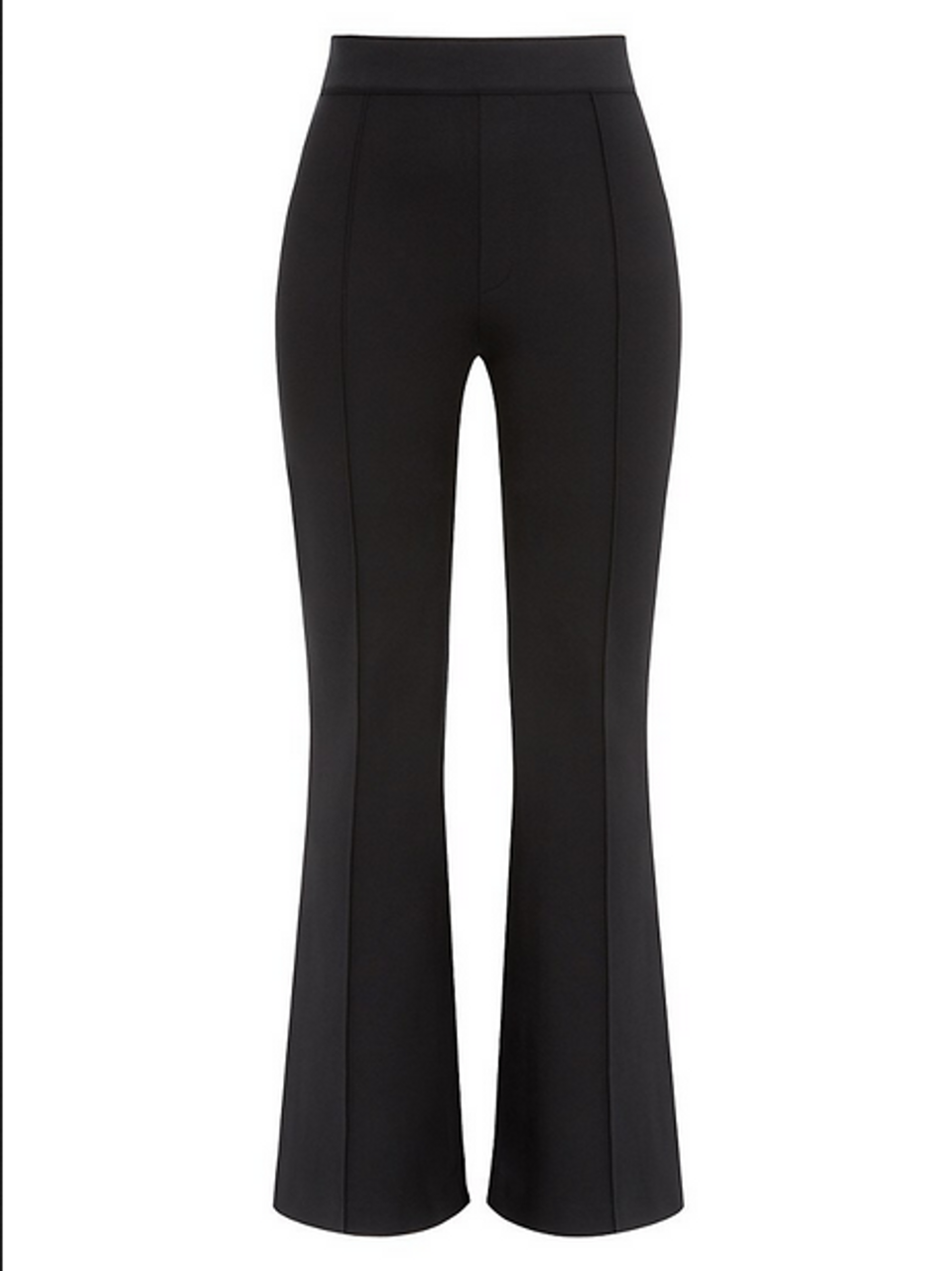 Spanx The Perfect Pant Hi-Rise Flared Trousers, Classic Black at
