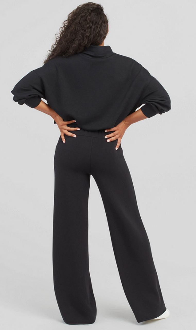 SPANX, Pants & Jumpsuits, Spanx Black 5282 Airessentials Jumpsuit Black