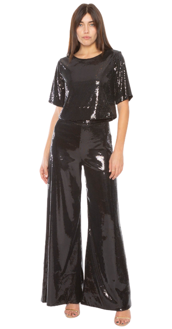 RIPLEY RADER SEQUIN WIDE LEG PANT