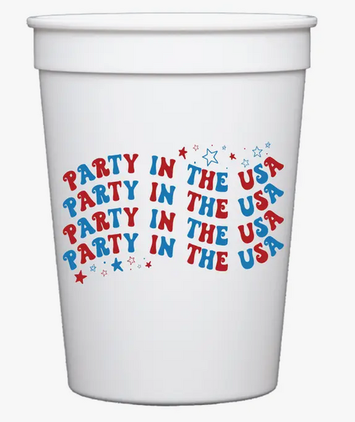 SIP HIP HOORAY PARTY IN THE USA STADIUM CUP