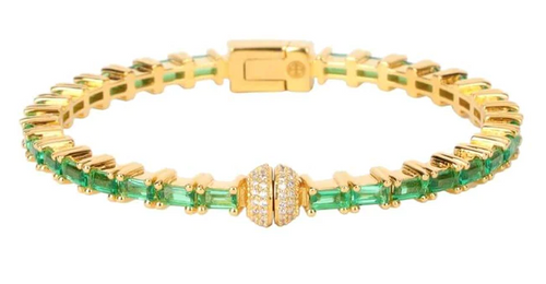 BUDHA GIRL EMERALD AURORA BRACELET