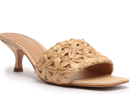  Schutz Dethalia Straw Sandals