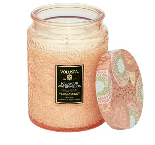 Voluspa Kalahari Watermelon 18oz Large Jar / Watermelon