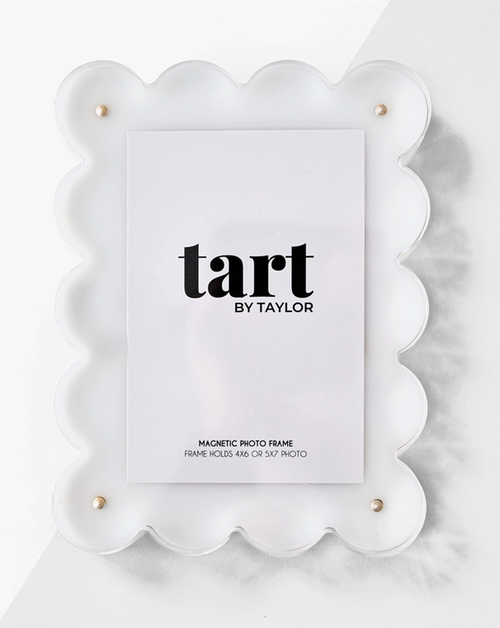 Tart White Acrylic Picture Frame