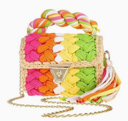 MC Montego Woven Bag / Multi Colors