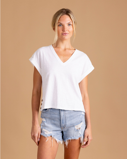 Sedge Marie Top / White