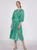 Vilagallo Claudette Dress / Green