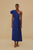 Farm Rio Leaf Maxi Dress / Blue