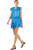 MC Mini Dress With Pleated Skirt / Tranquil Blue