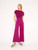 Ripley Rader Ponte Knit Wide Leg Pant : Cropped / Fuchsia