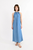 Molly Bracken Denim Ladies Woven Dress / Denim Blue