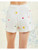 Love The Label Ramona White Multi Shorts