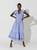 Cleobella Gladys Ankle Dress / Periwinkle